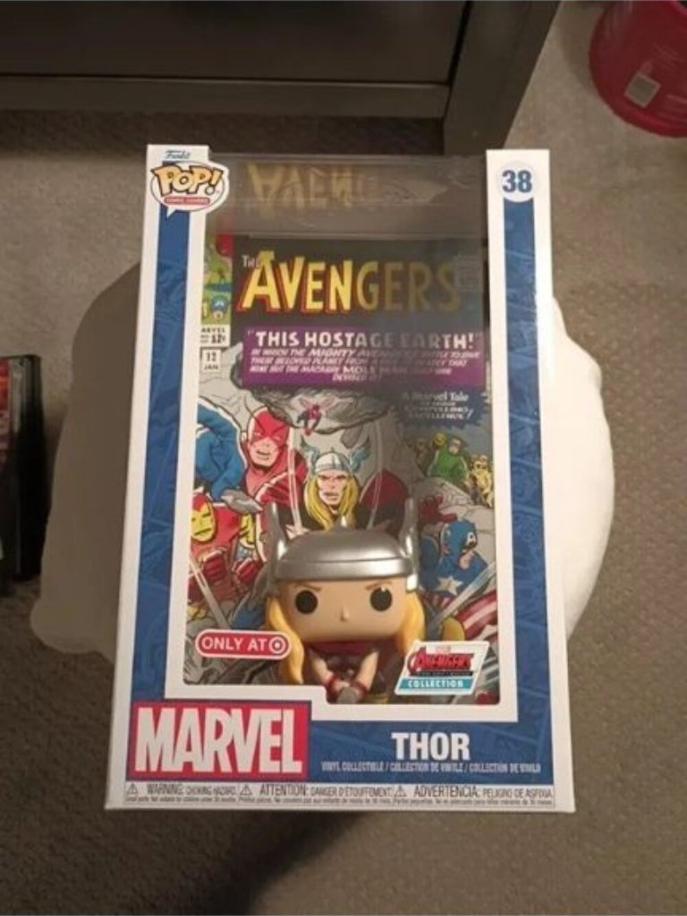 Funko Pop! Comic Covers – Marvel: Thor #38 – Target Exclusive (Damaged Box)